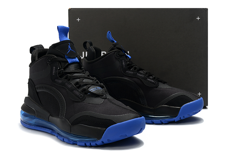 Air Jordan Mars 720 Black Blue Shoes - Click Image to Close